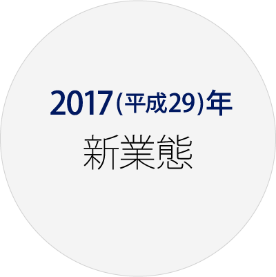 2017(平成29)年 新業態